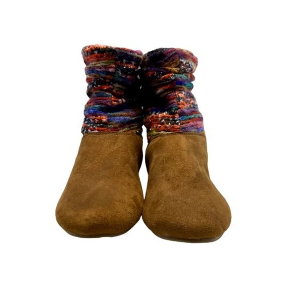 Bear Paw Tan Pull On Ankle Boots - Picture 3 of 6